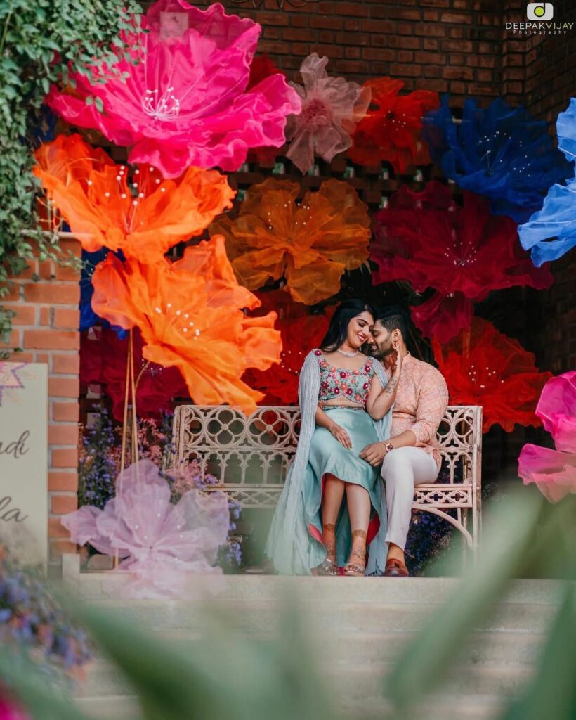 Floral Wedding Backdrops for stunning bridal portraits (1)